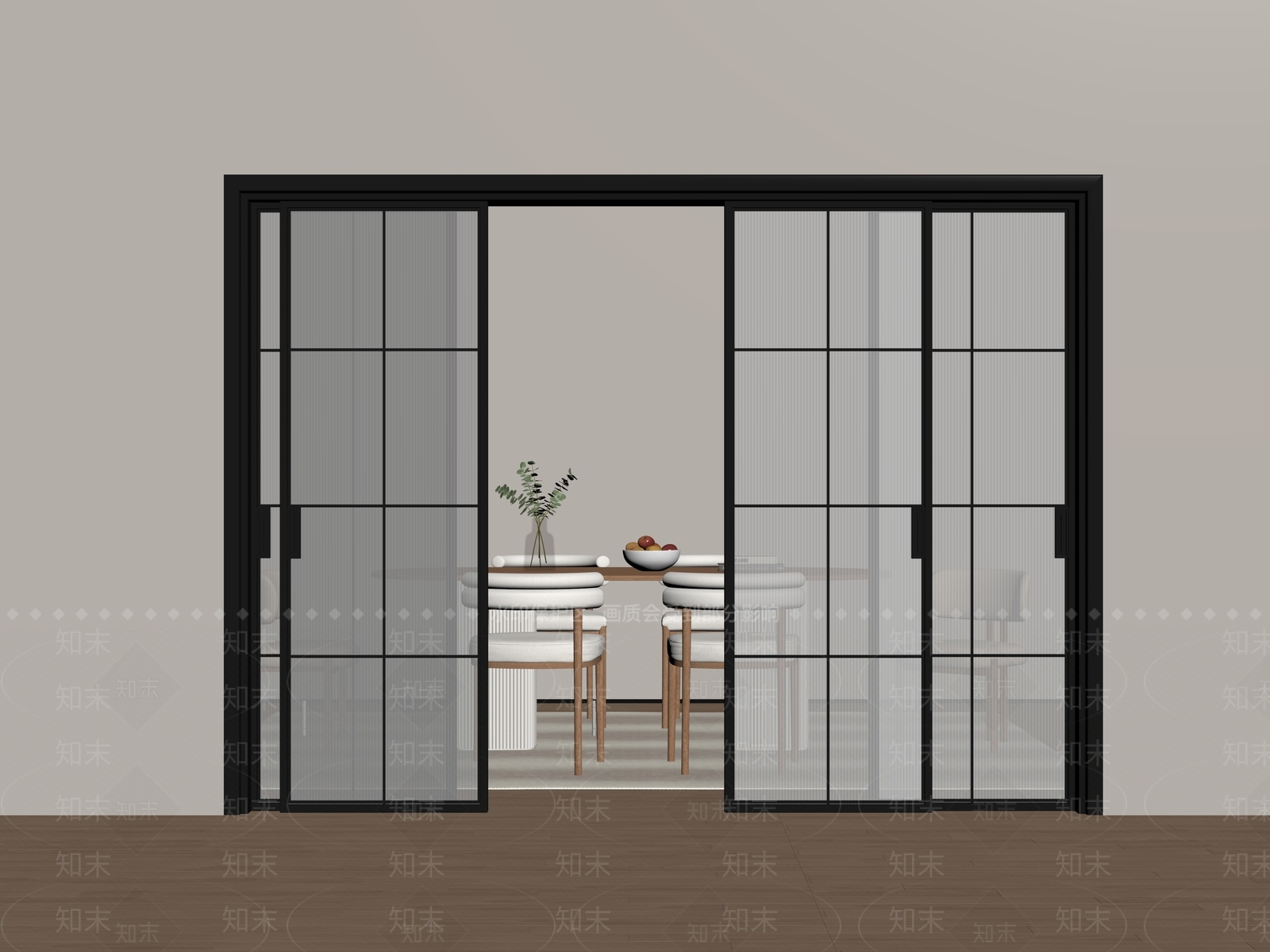 现代其他门SU模型下载【ID:1189682092】