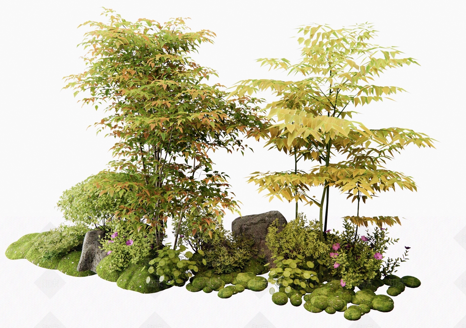 竹子SU模型下载【ID:1189681947】