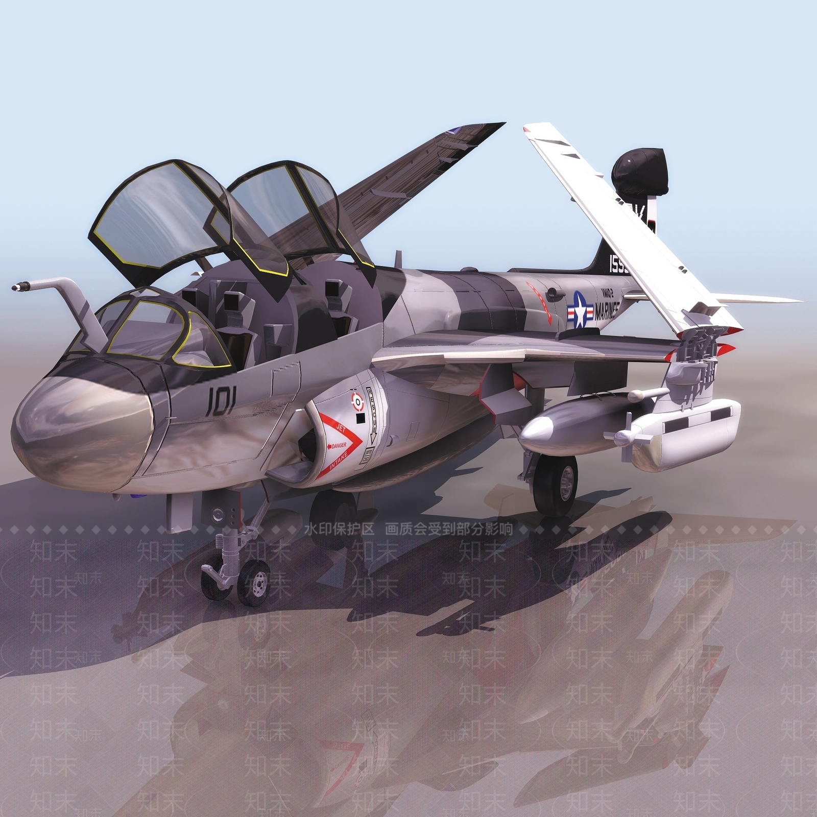 现代军事器材3D模型下载【ID:1189693248】