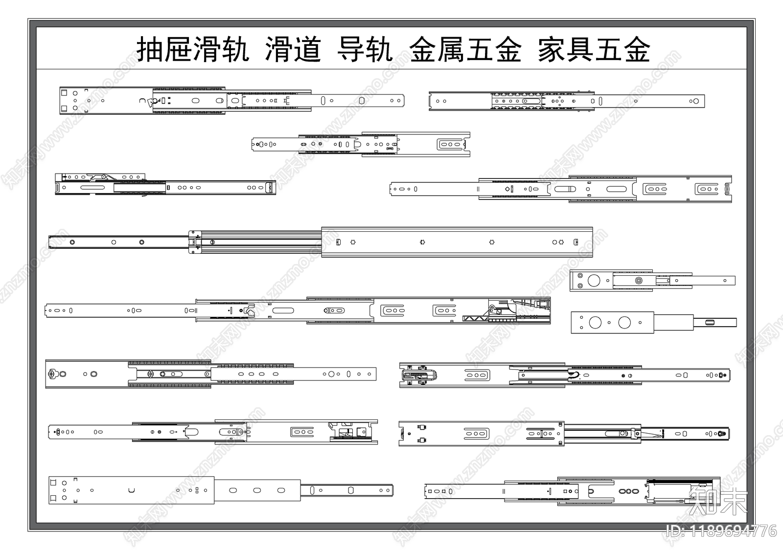 现代五金管件施工图下载【ID:1189694776】