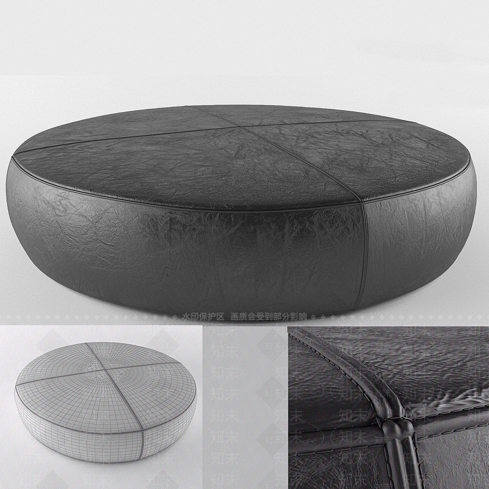 现代其他凳子3D模型下载【ID:1189694725】