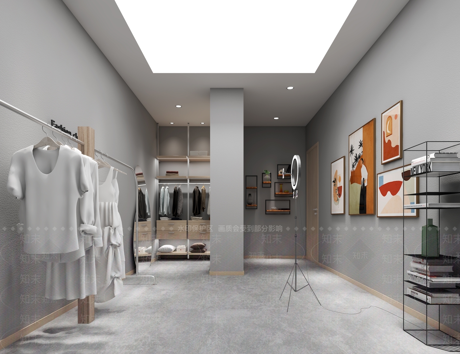 现代办公室3D模型下载【ID:1189697573】