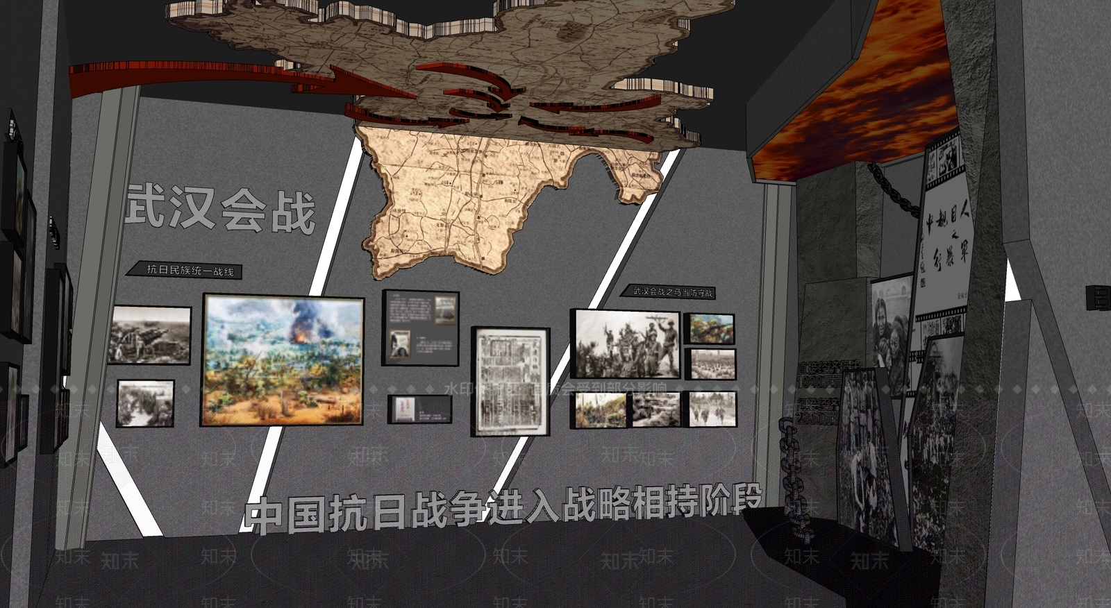 现代其他文化空间SU模型下载【ID:1189703934】