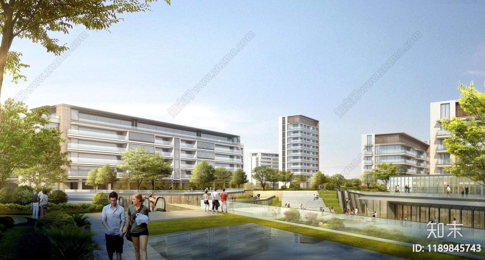 现代住宅楼建筑CAD图纸