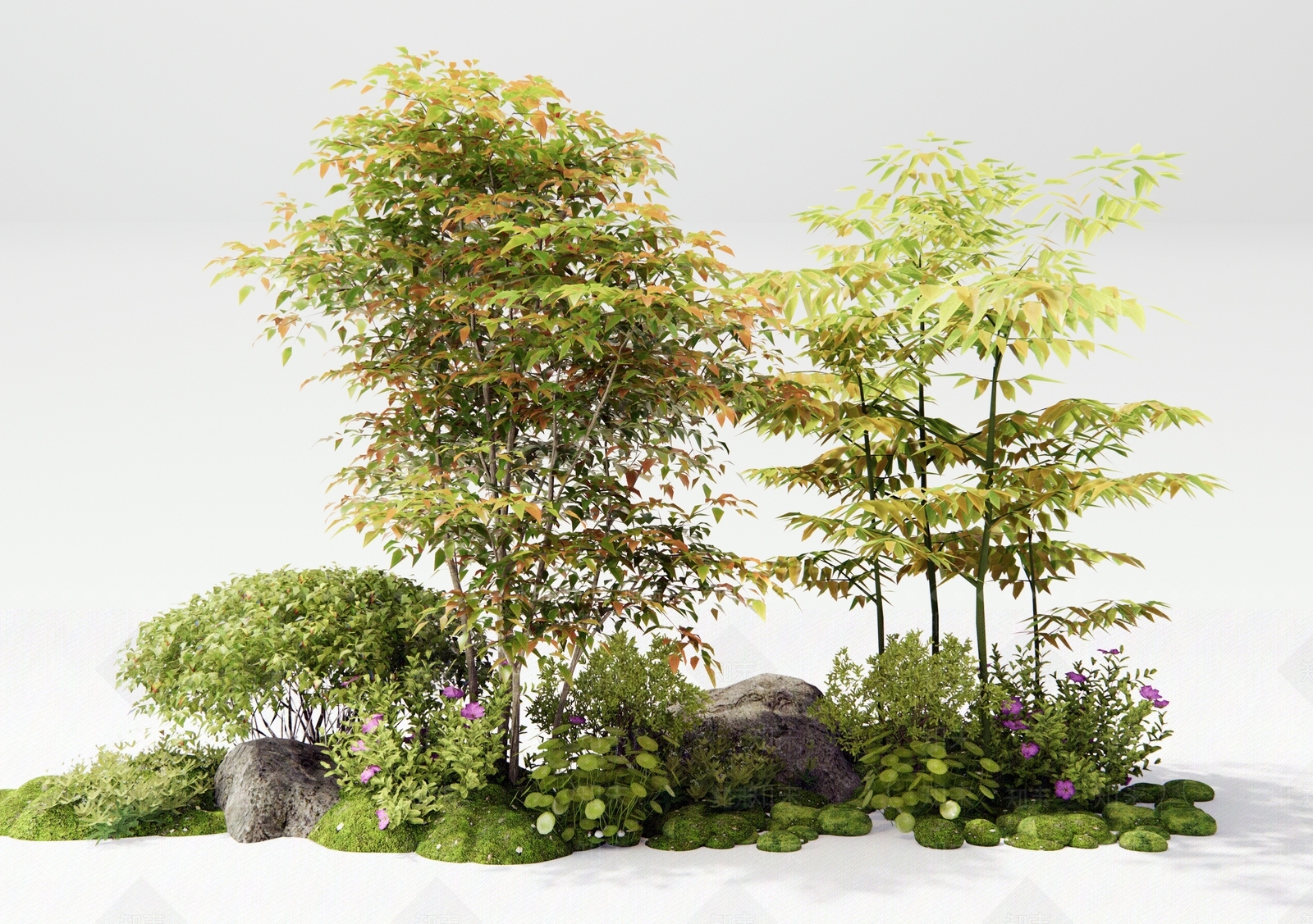 灌木SU模型下载【ID:1189705699】