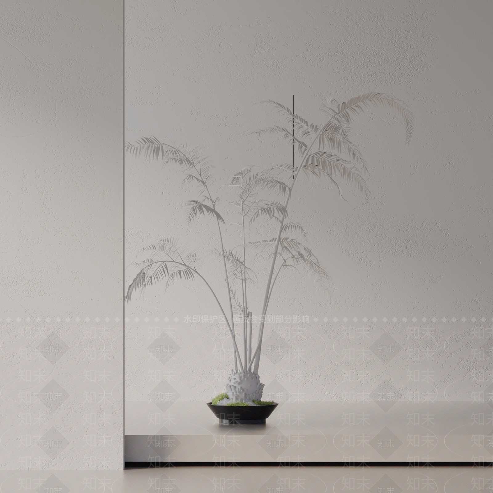 盆栽3D模型下载【ID:1189708330】
