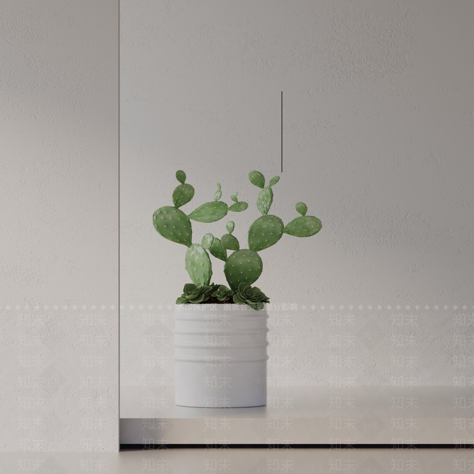 盆栽3D模型下载【ID:1189708502】