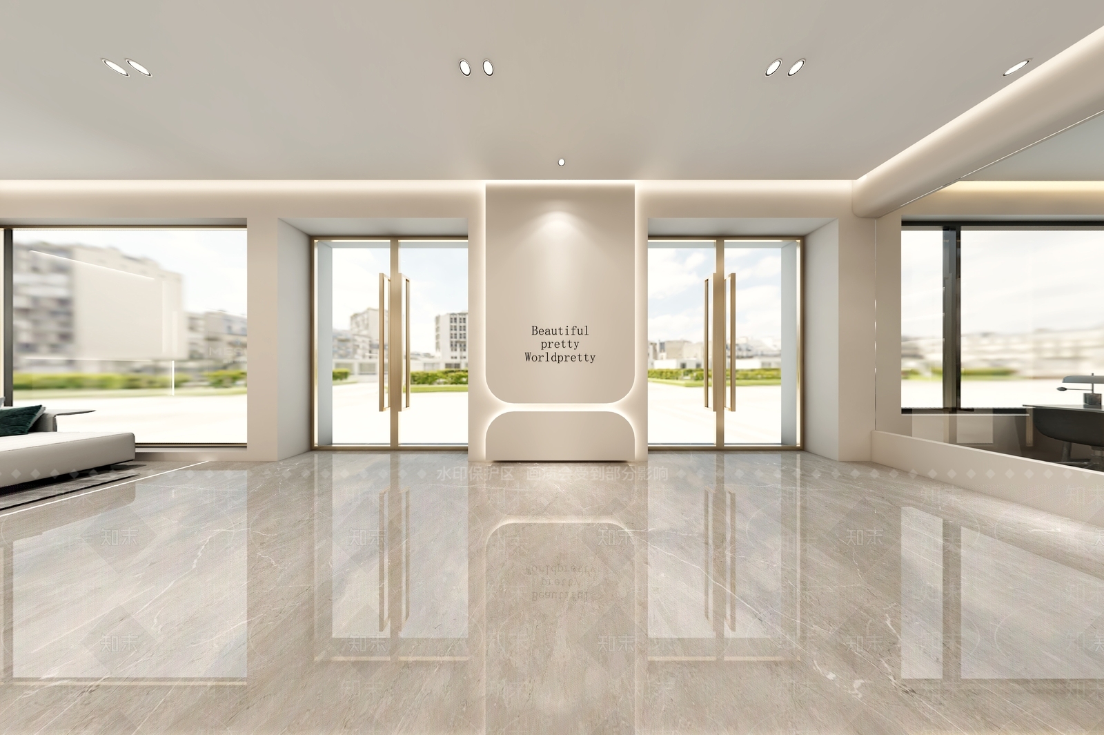 现代美容院3D模型下载【ID:1189710468】