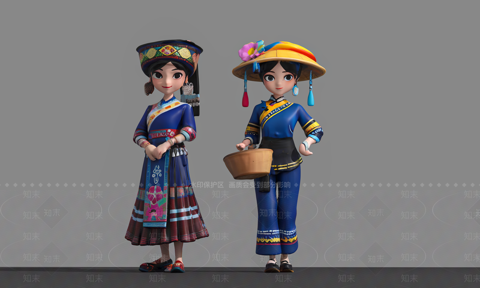 女人3D模型下载【ID:1189712968】