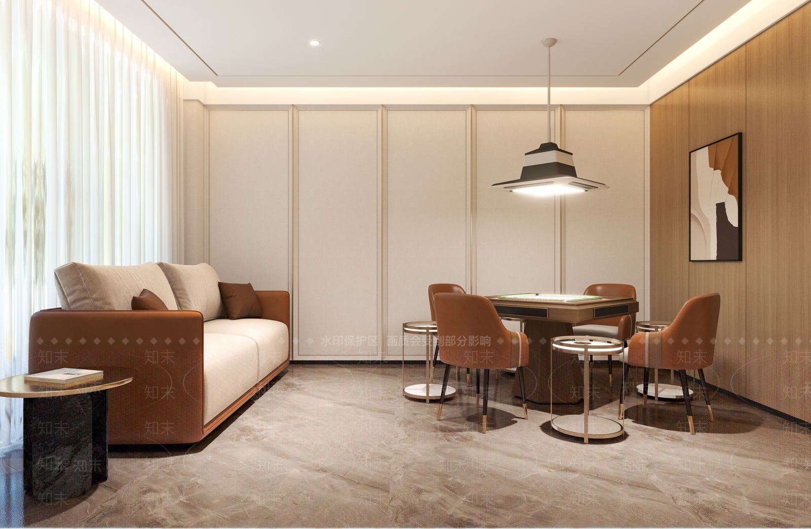 麻将桌3D模型下载【ID:1189718006】