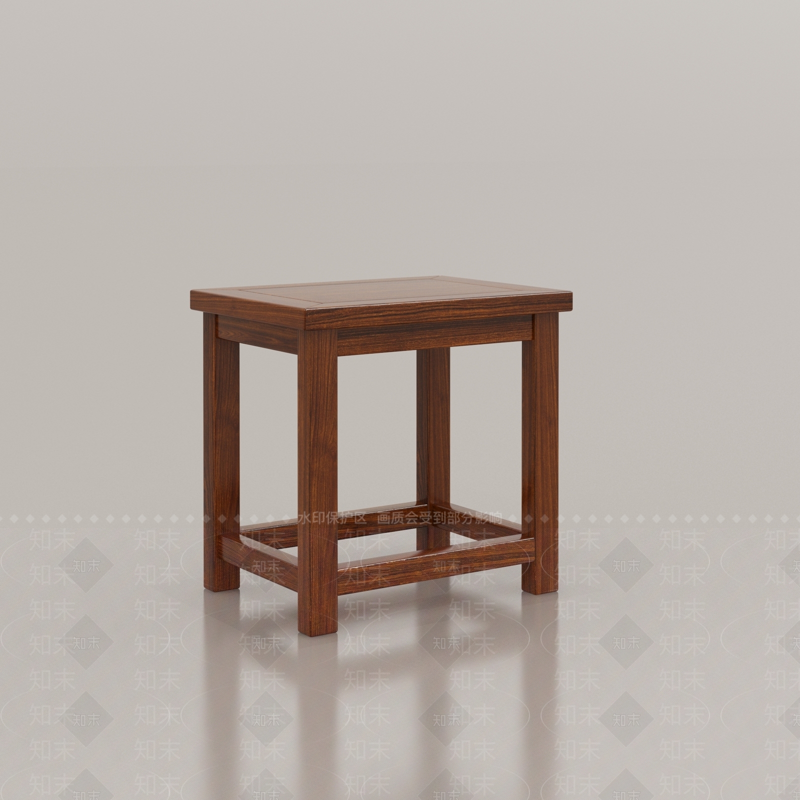 新中式禅意其他凳子3D模型下载【ID:1189718608】