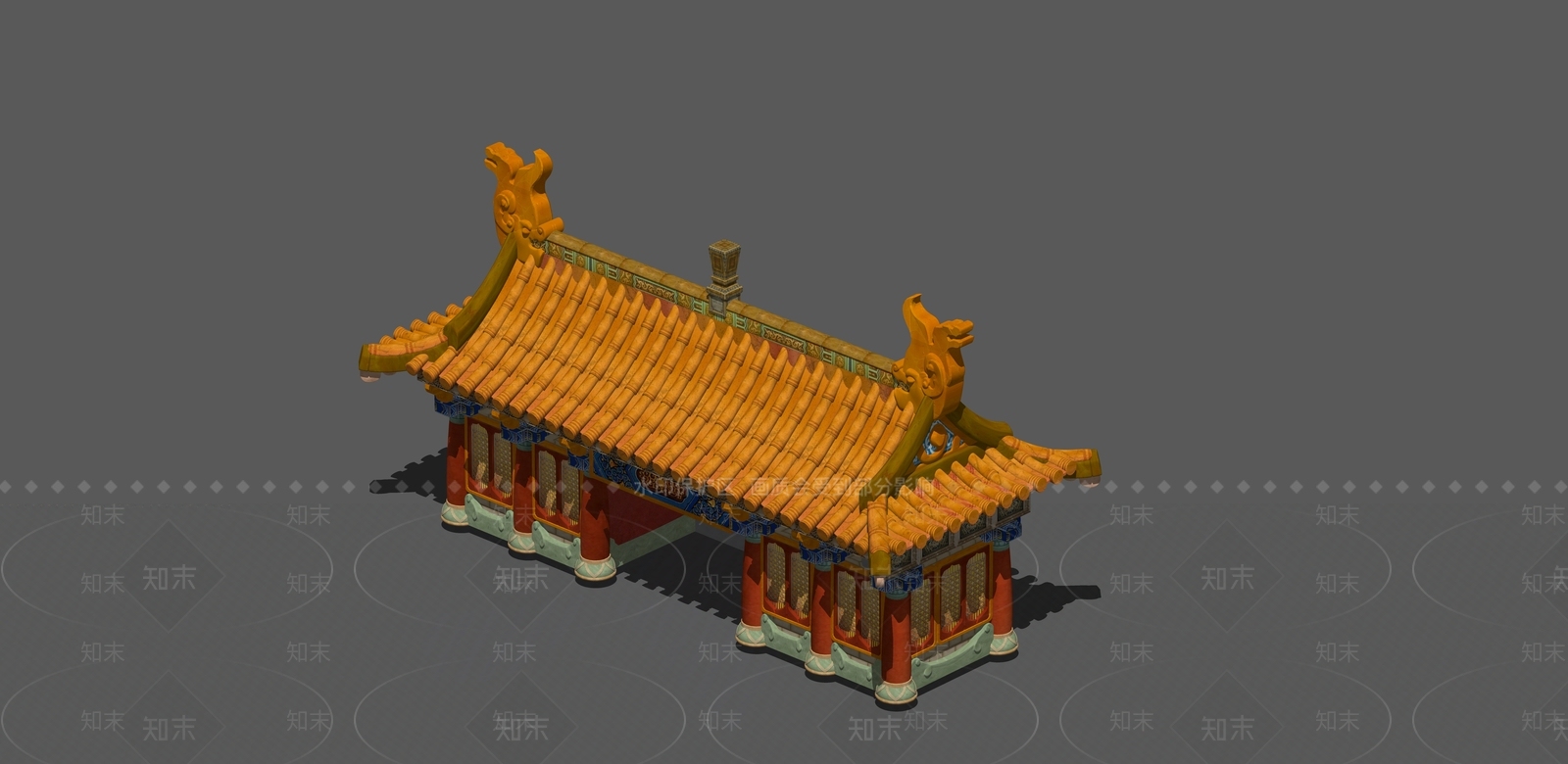 复古中古古建筑SU模型下载【ID:1189722048】