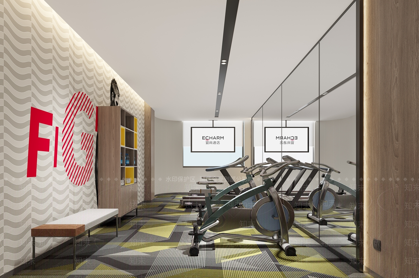 现代酒店3D模型下载【ID:1189730492】