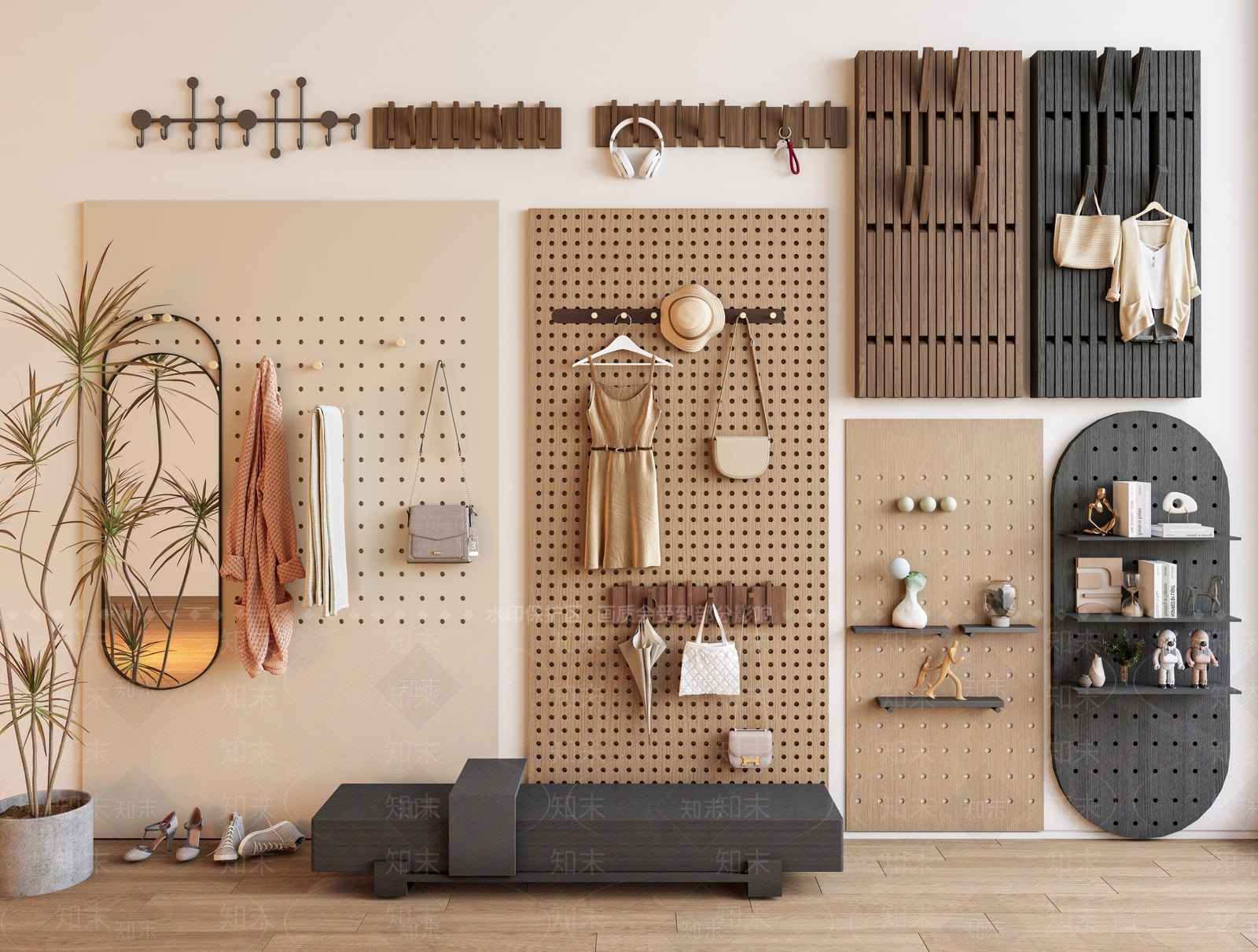 现代挂钩SU模型下载【ID:1189731214】