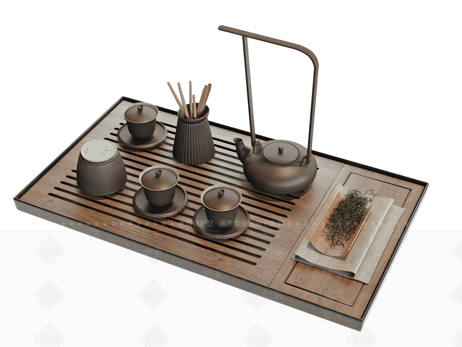 茶具SU模型下载【ID:1189733719】