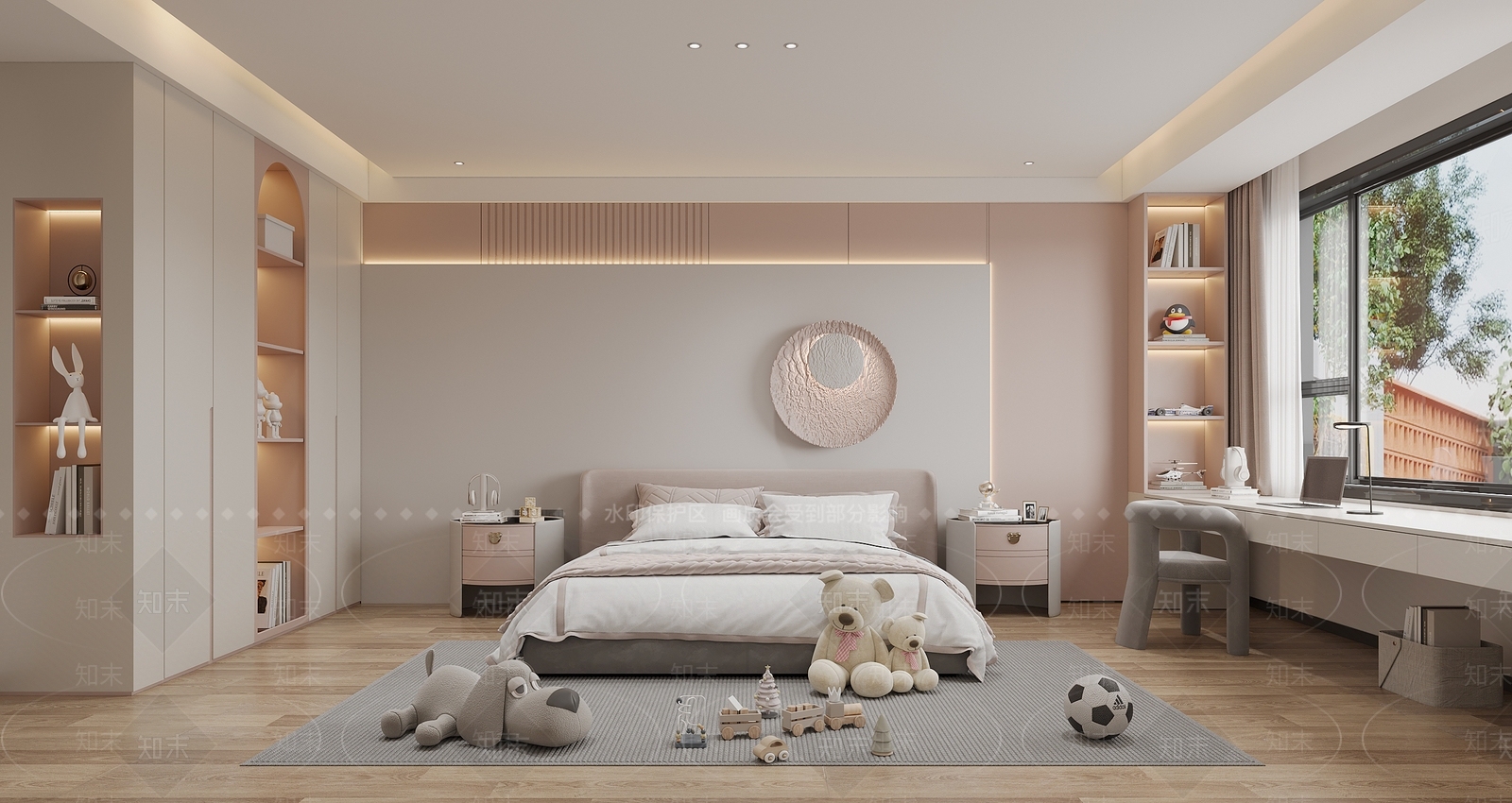 现代包厢3D模型下载【ID:1215075180】