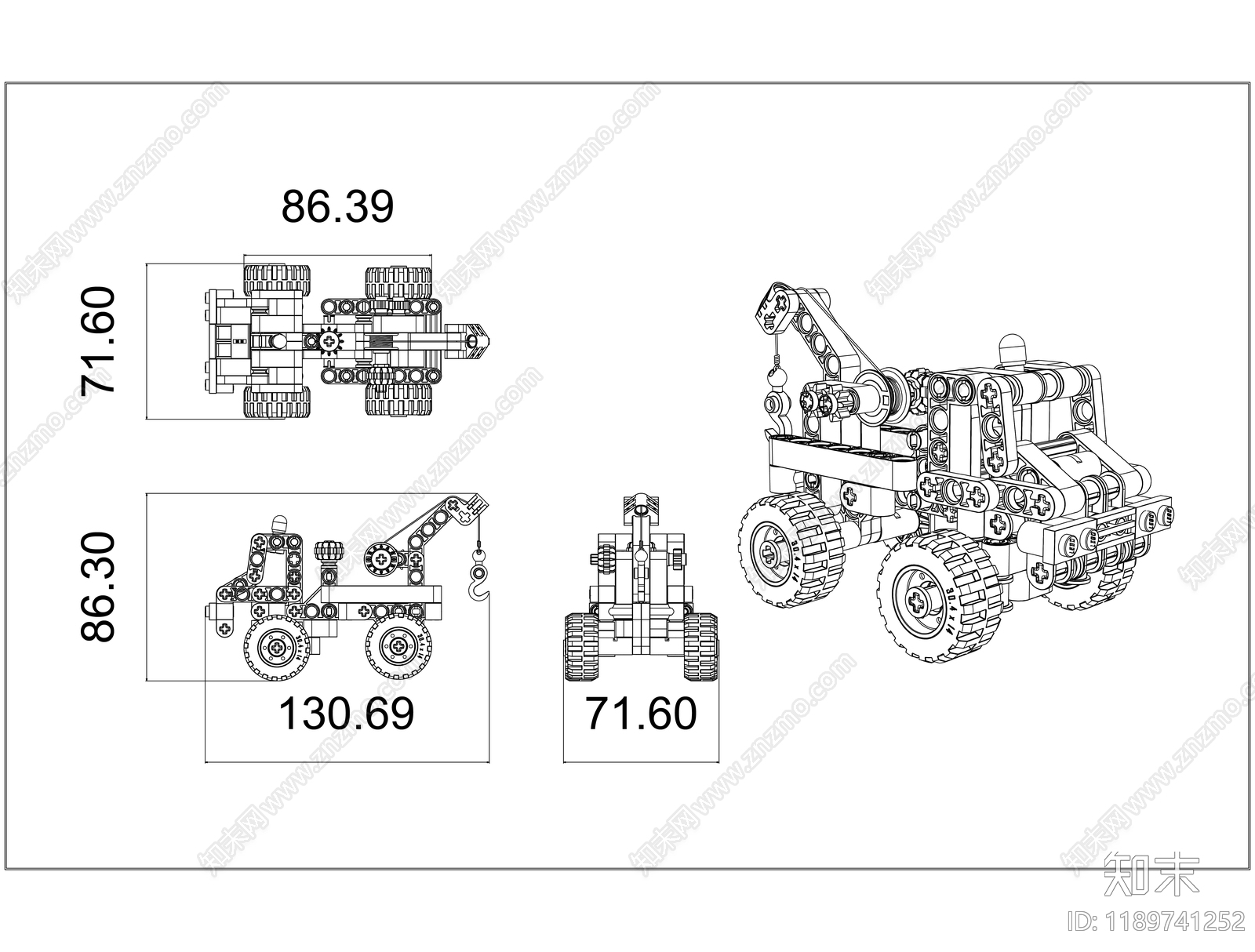 现代儿童器材施工图下载【ID:1189741252】