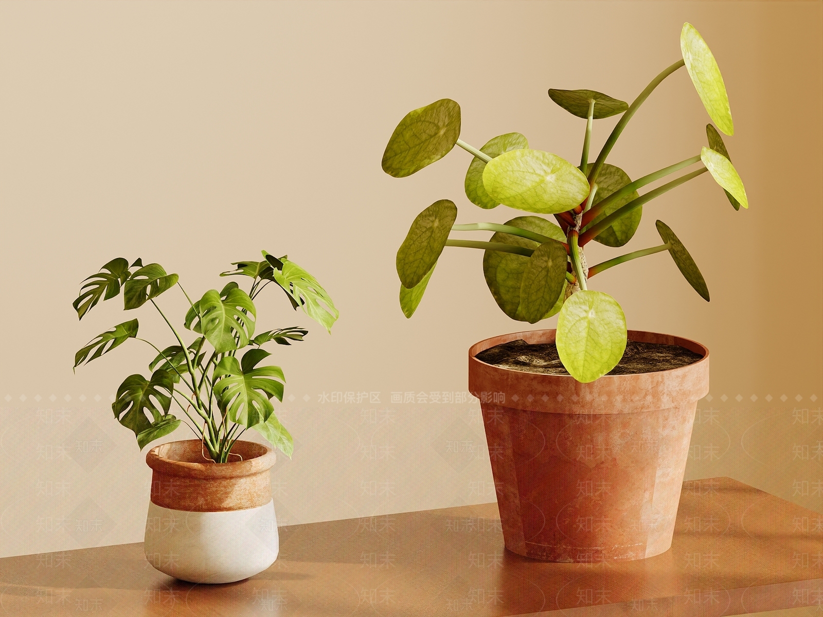盆栽3D模型下载【ID:1189742371】