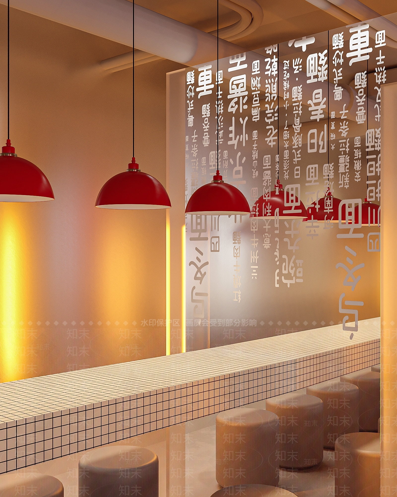 现代快餐店SU模型下载【ID:1189743158】