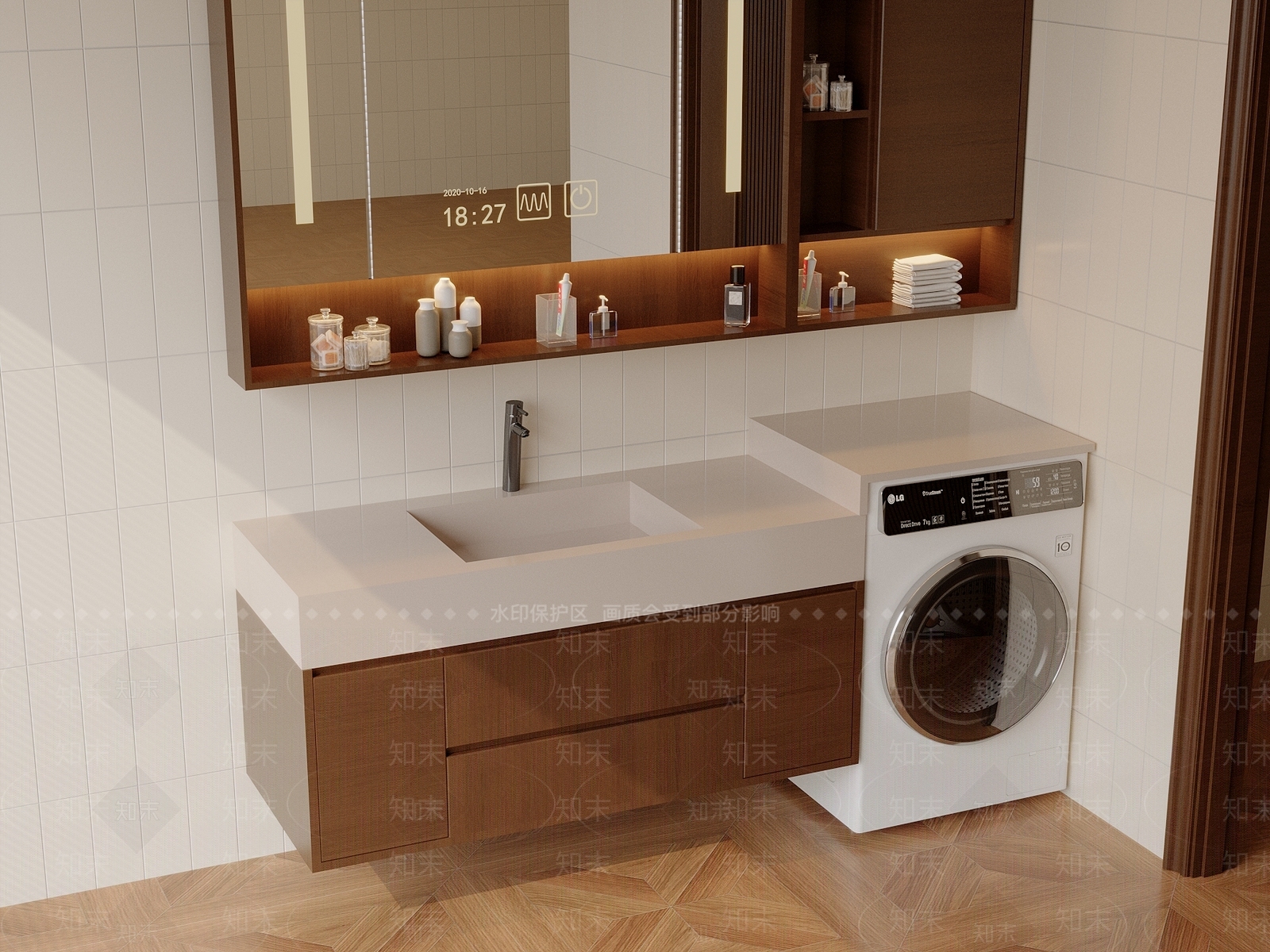 洗手台3D模型下载【ID:1189746435】