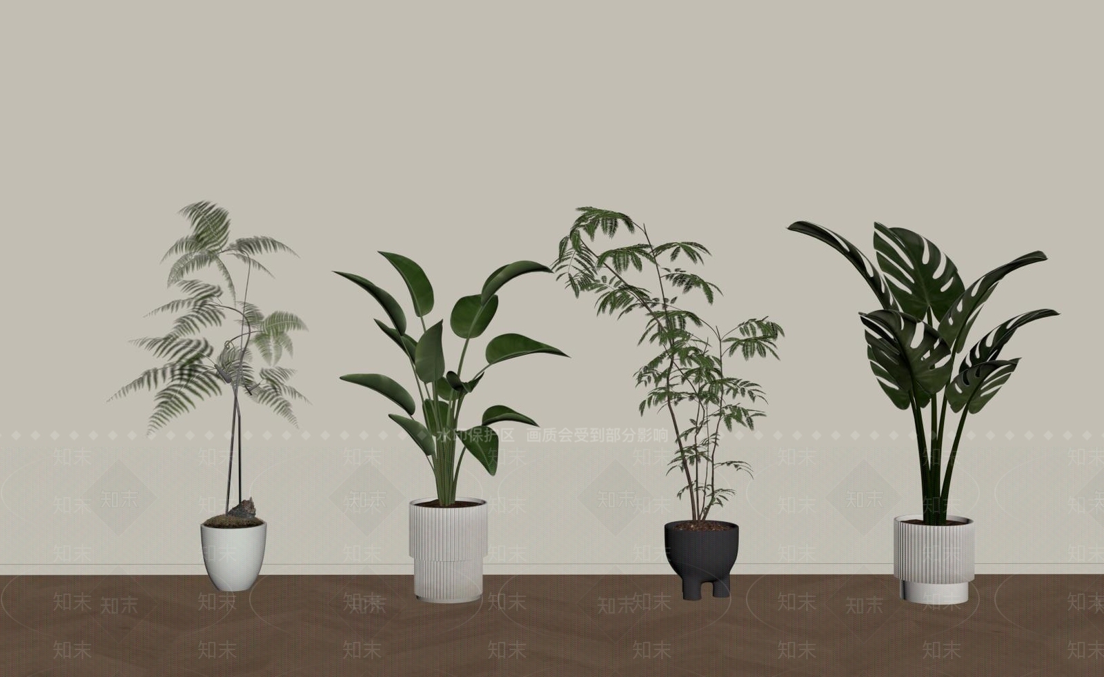 盆栽SU模型下载【ID:1189752390】