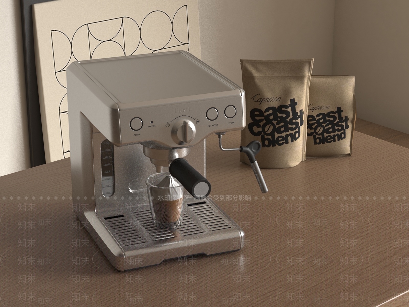 咖啡机SU模型下载【ID:1189757073】