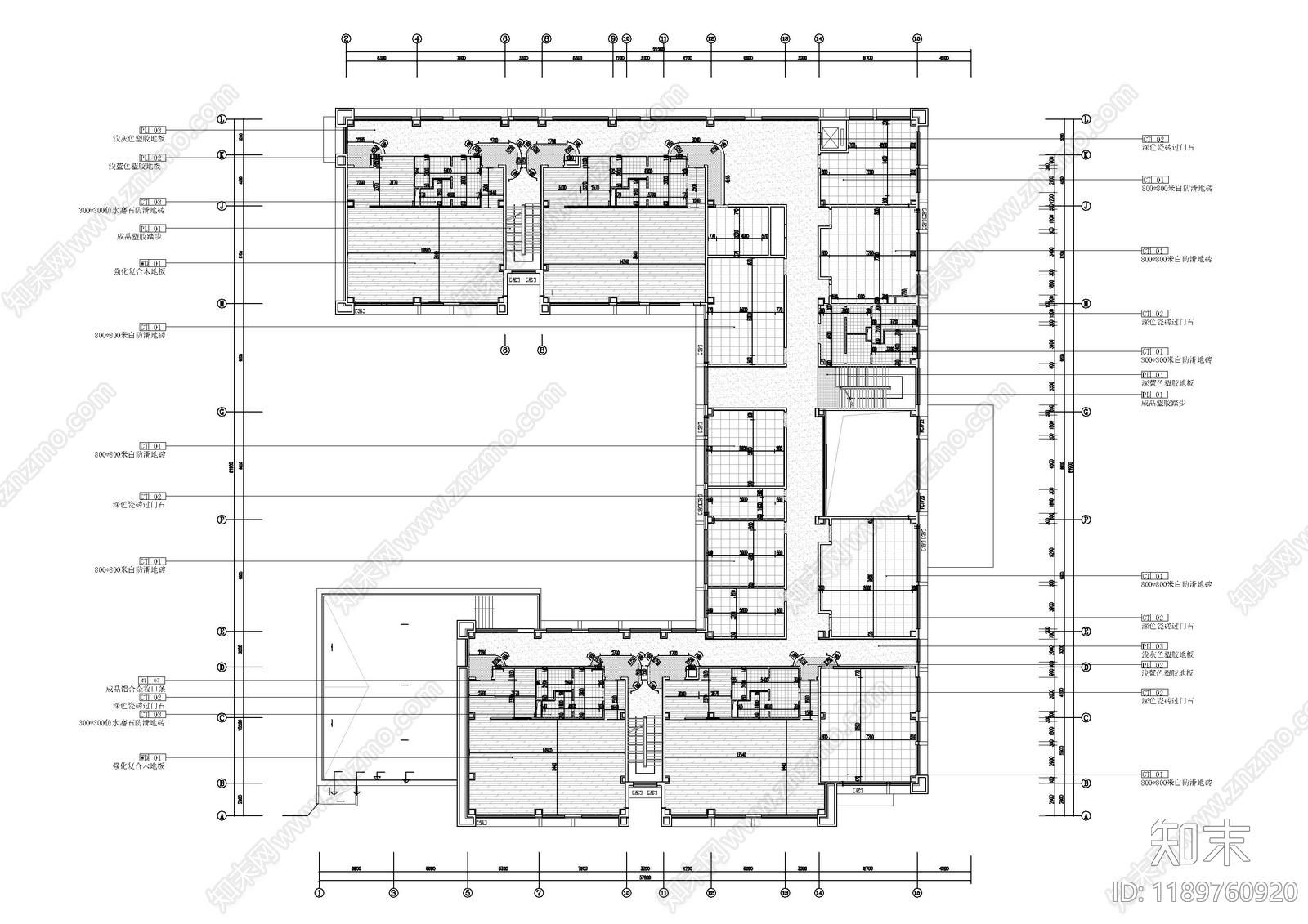 现代幼儿园cad施工图下载【ID:1189760920】