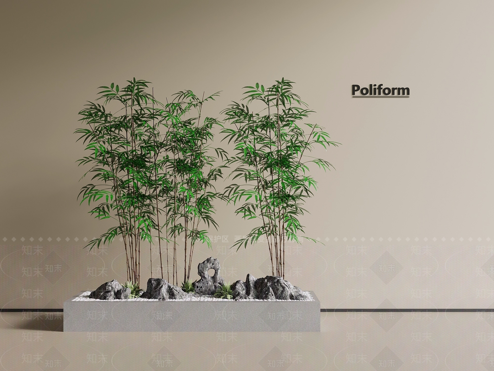 植物堆3D模型下载【ID:1189764187】