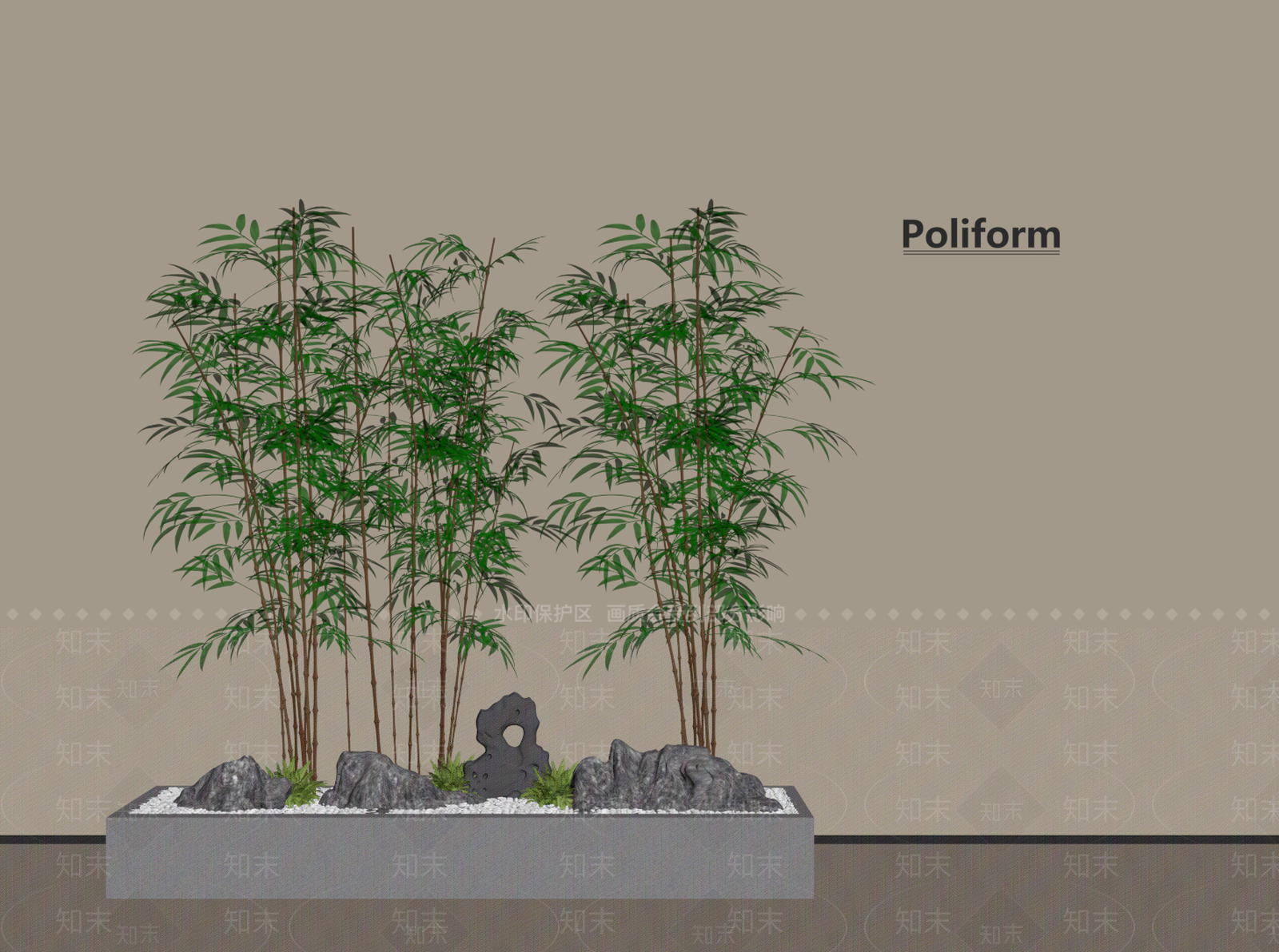 植物组合SU模型下载【ID:1189764442】