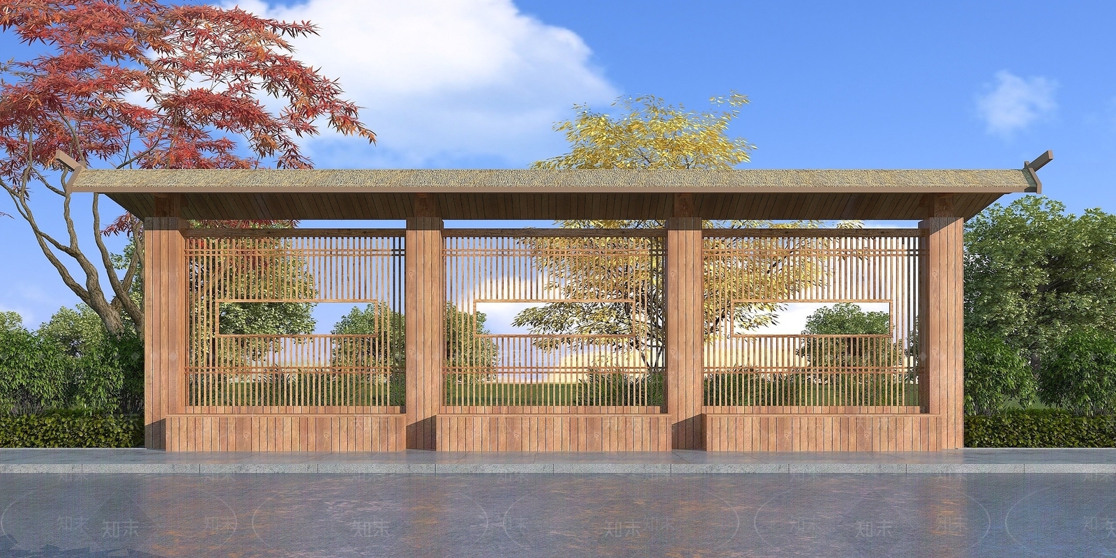 现代户外椅3D模型下载【ID:1189766255】