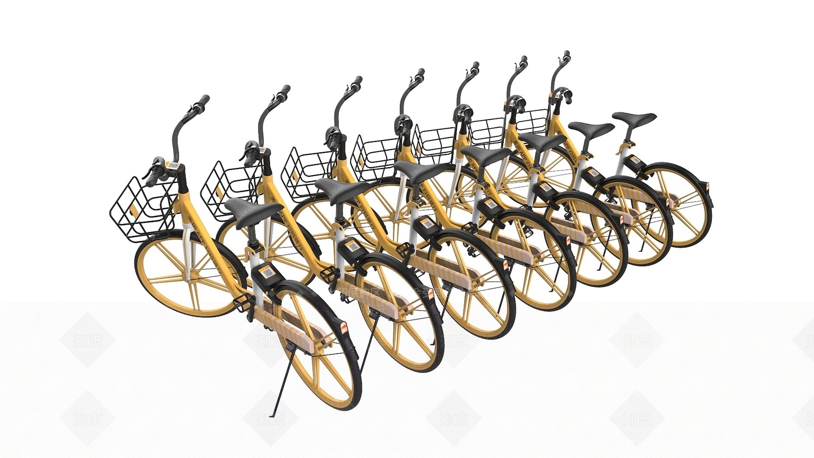现代自行车3D模型下载【ID:1189767388】
