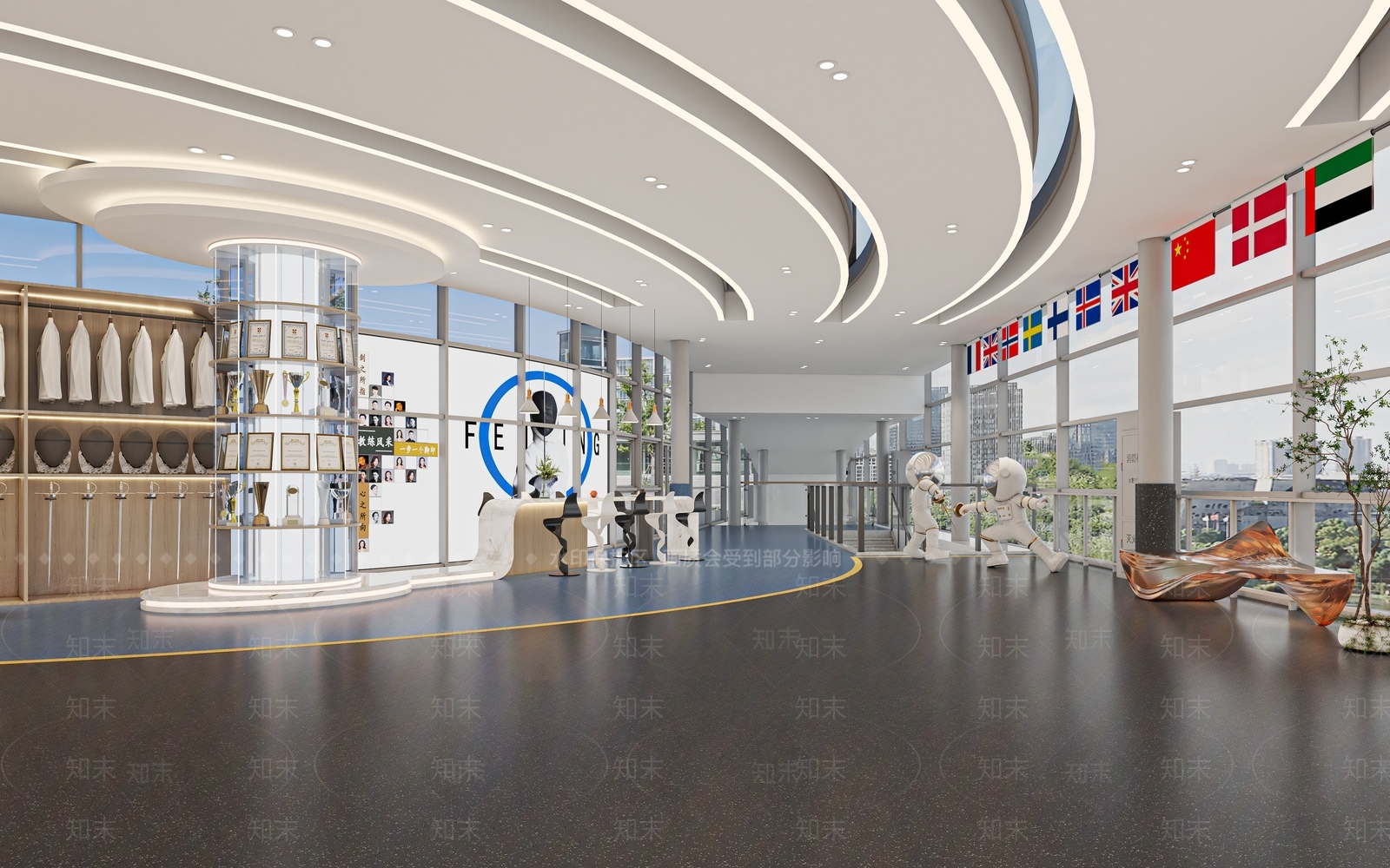现代体育馆3D模型下载【ID:1189769066】