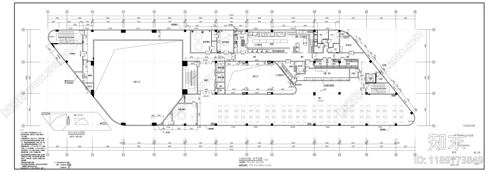 现代医院建筑cad施工图下载【ID:1189773849】