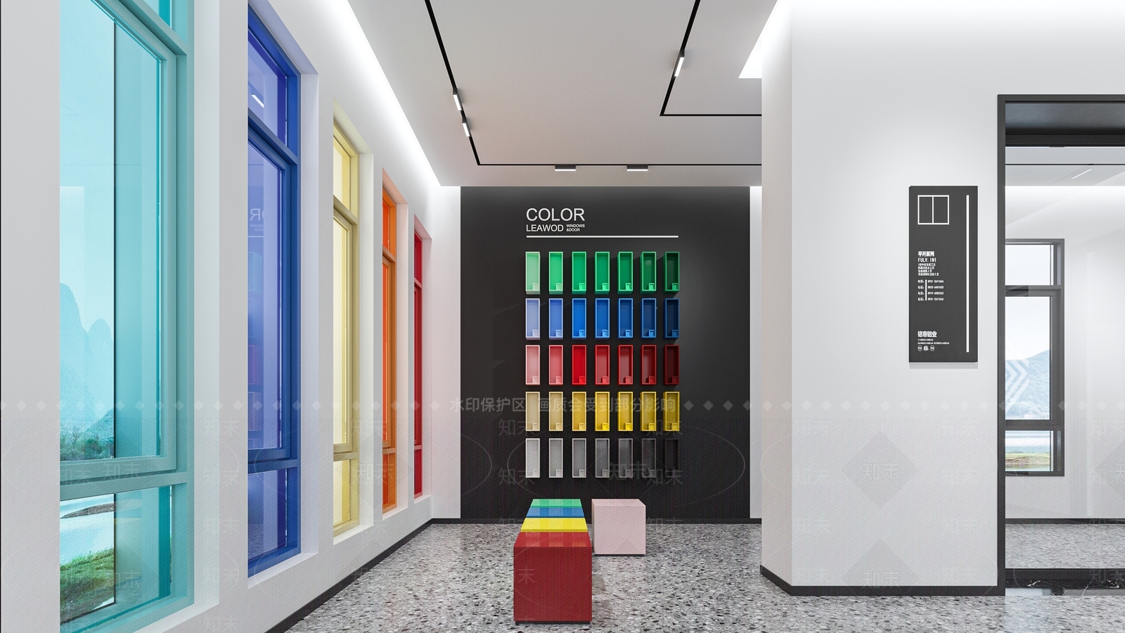 现代其他商业空间3D模型下载【ID:1189784396】