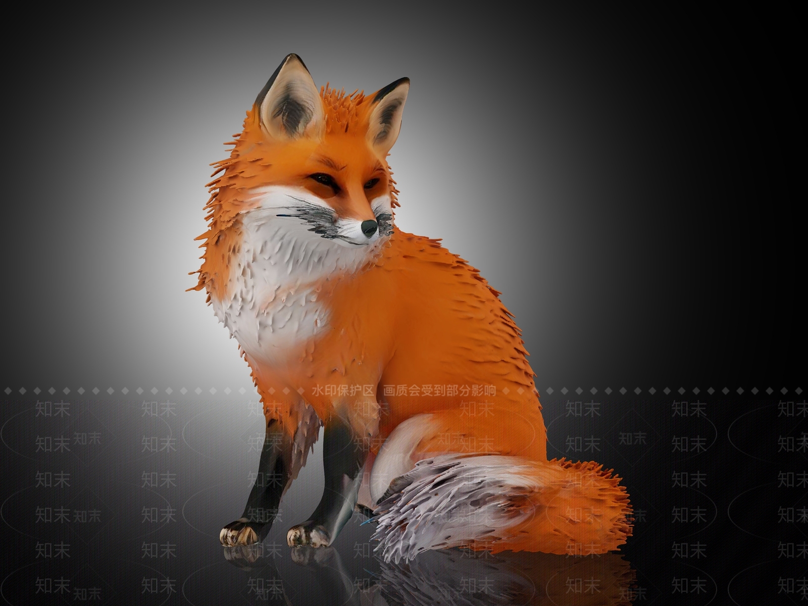 爬行类动物3D模型下载【ID:1189791838】