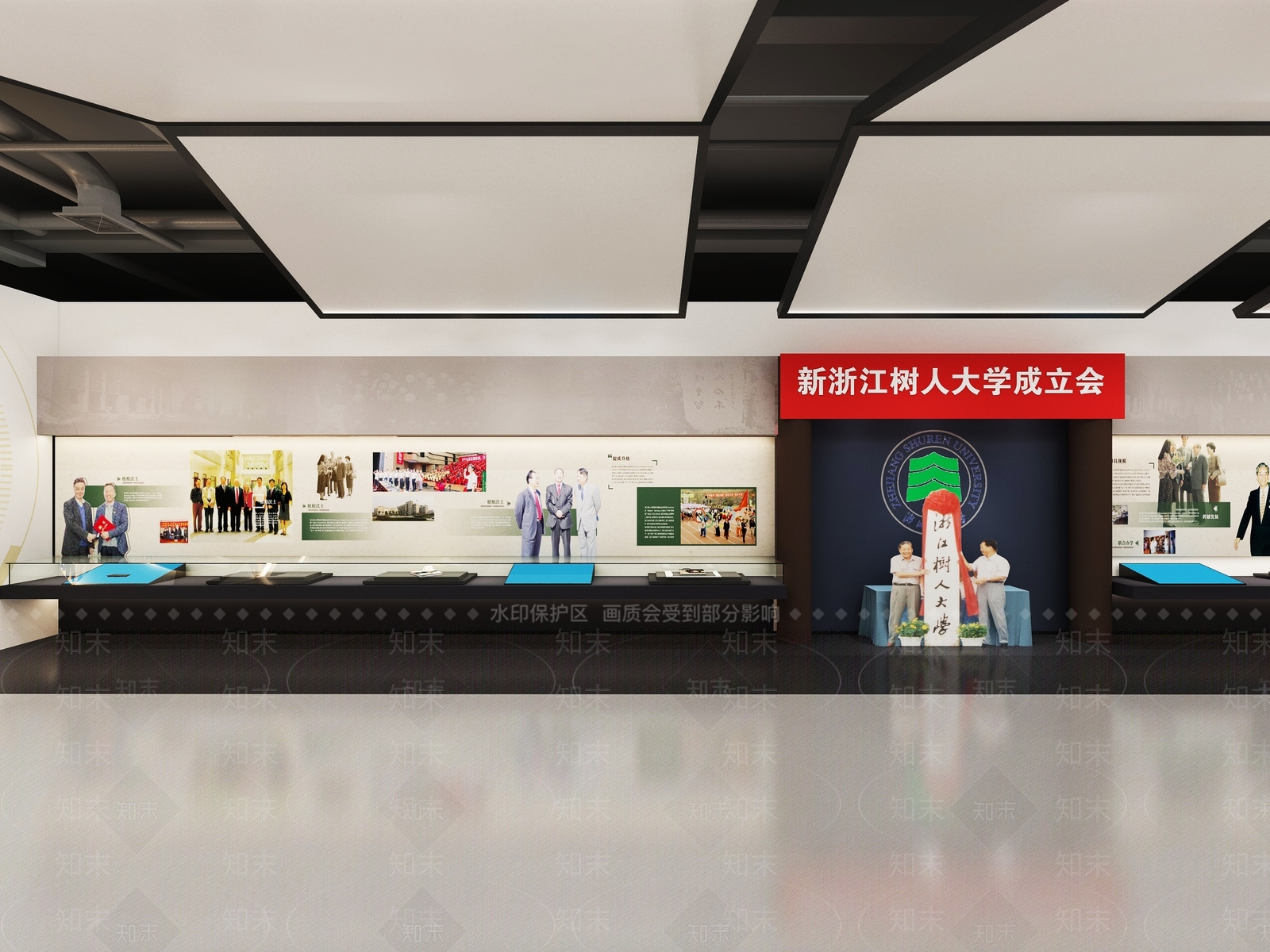 现代新中式其他展厅3D模型下载【ID:1189797437】