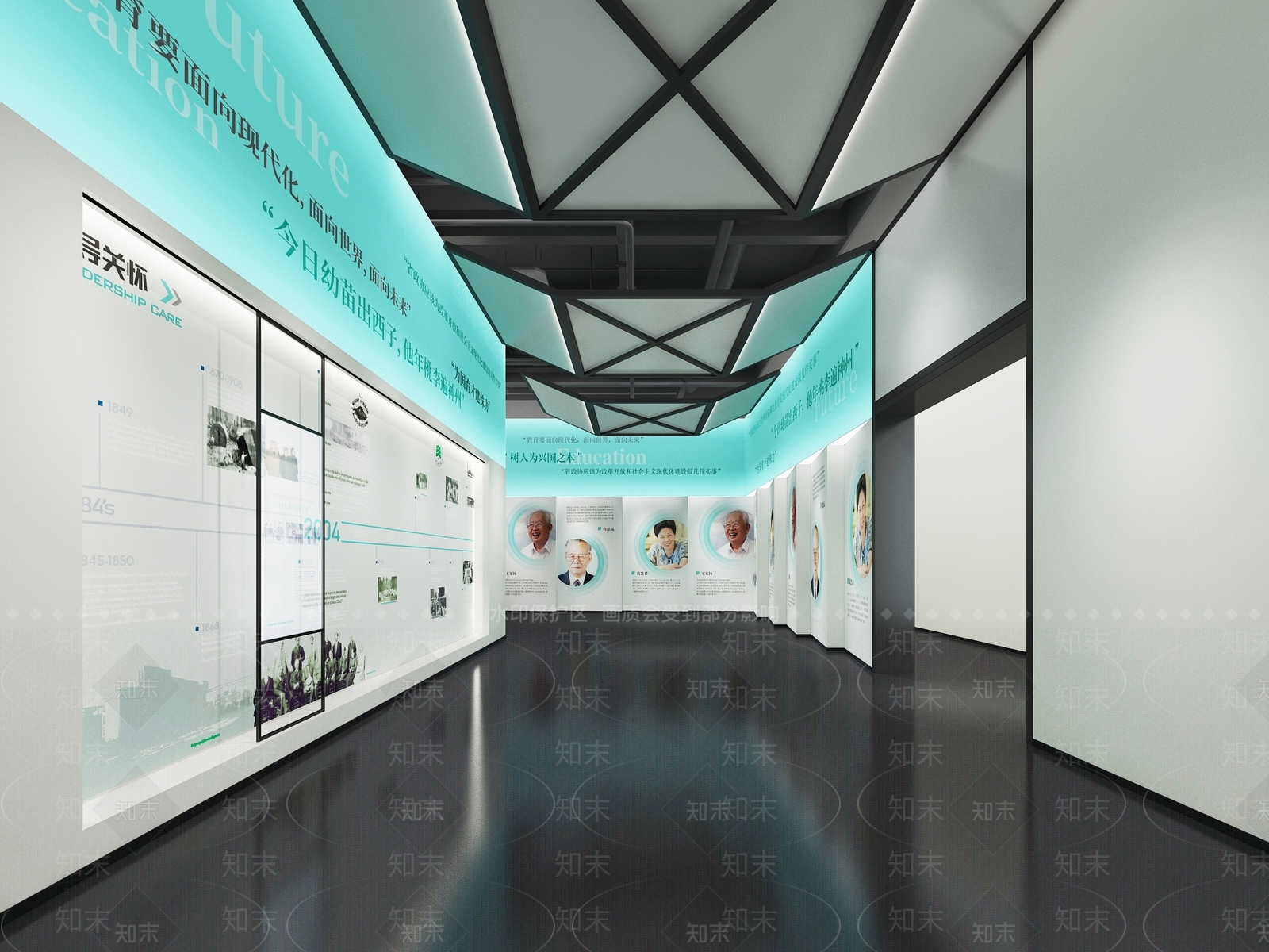 现代新中式其他展厅3D模型下载【ID:1189797573】