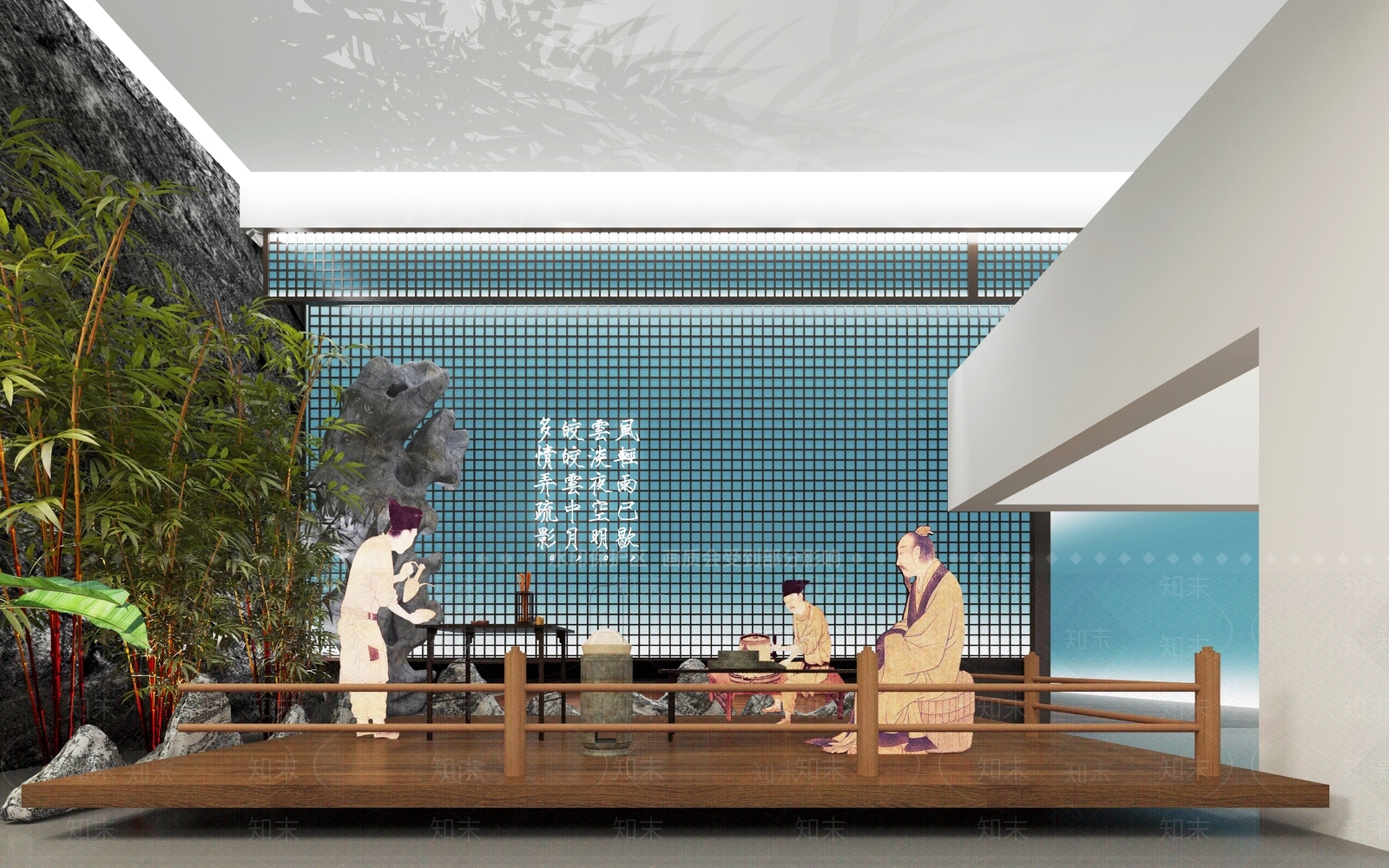 现代新中式其他展厅3D模型下载【ID:1189798608】