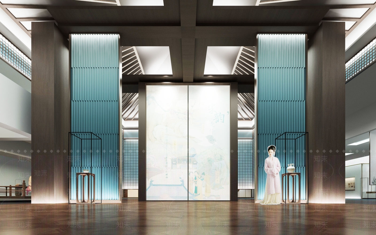 现代新中式其他展厅3D模型下载【ID:1189798778】
