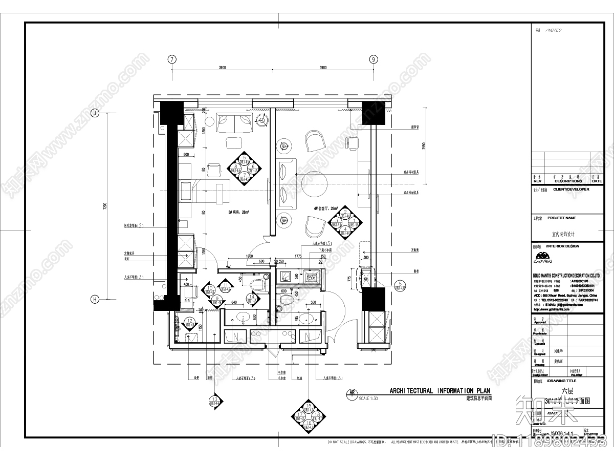 欧式医院cad施工图下载【ID:1189802433】