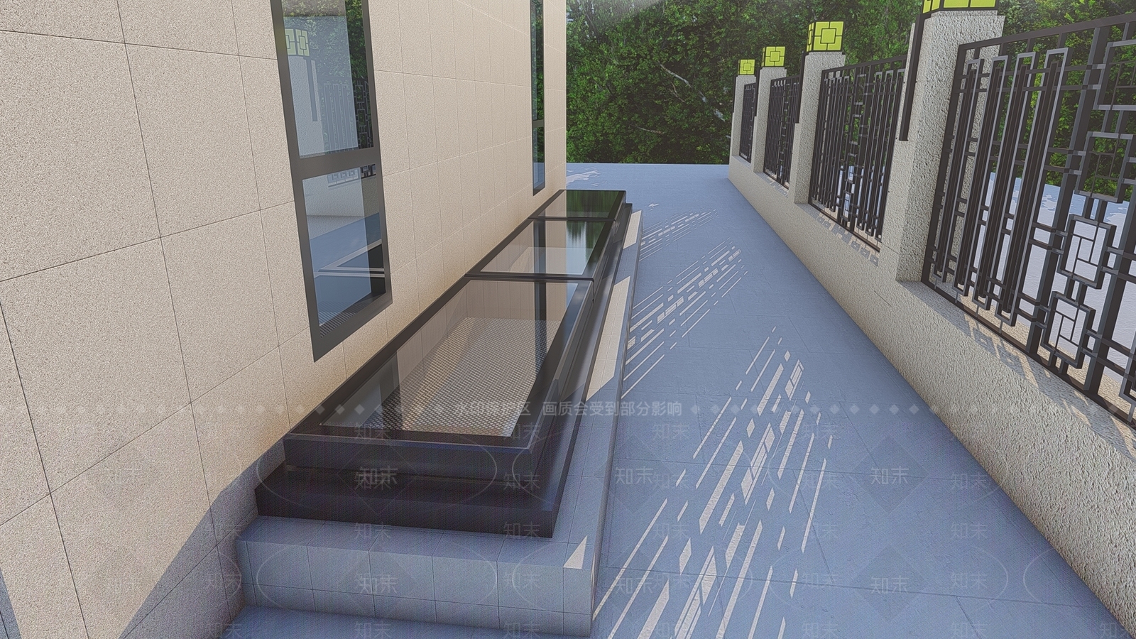 现代别墅SU模型下载【ID:1189805626】
