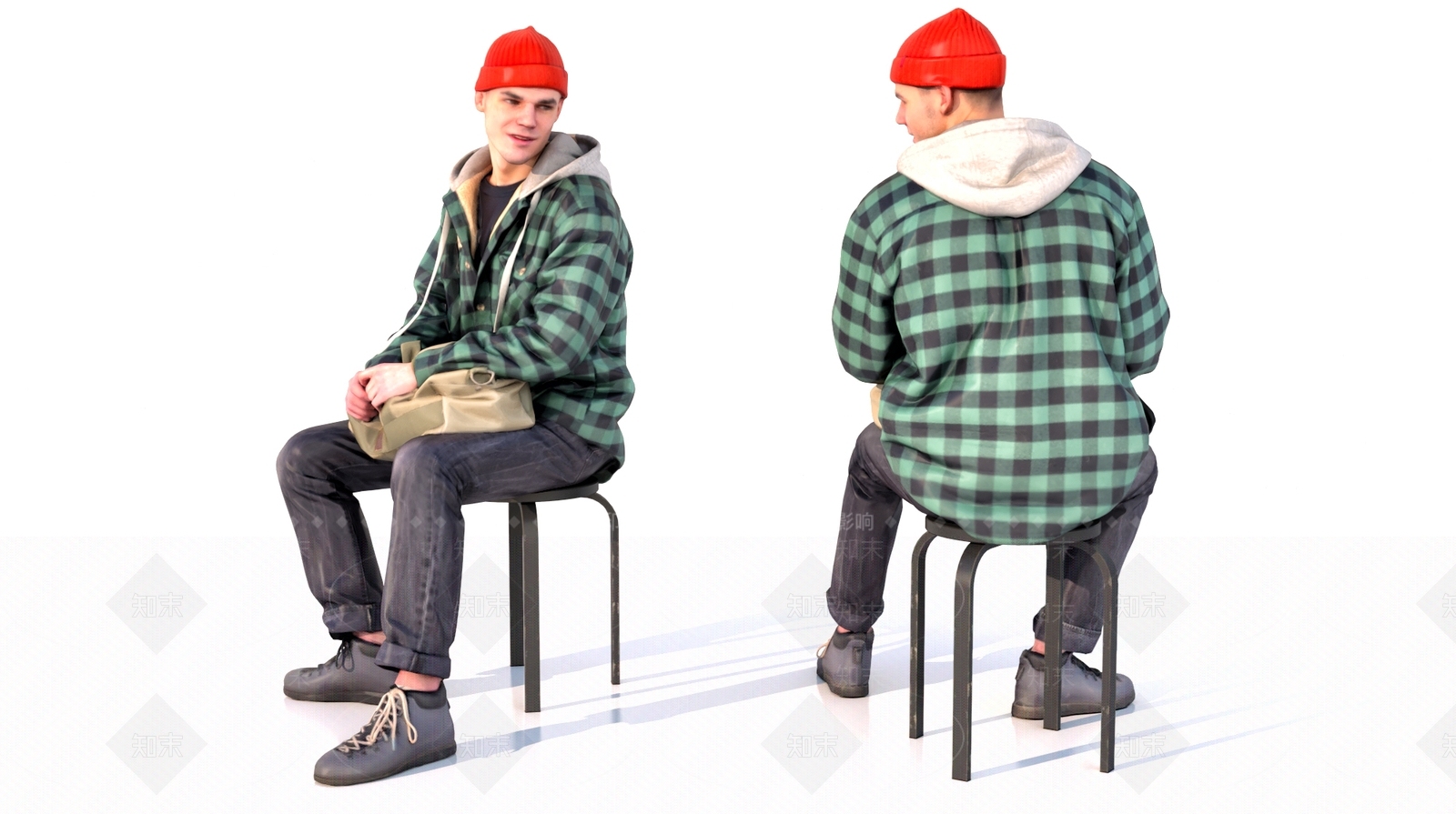男人3D模型下载【ID:1189811411】
