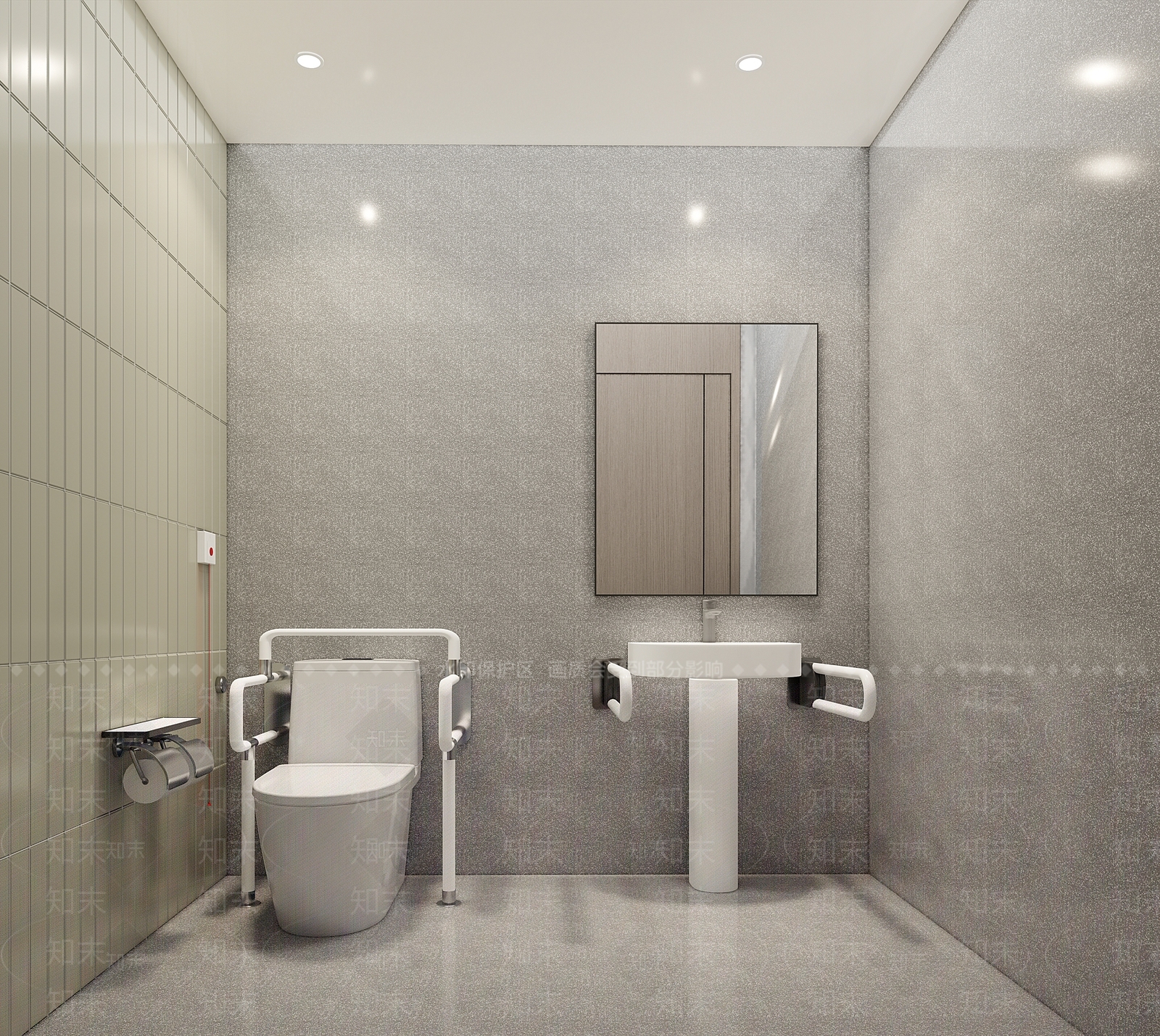 现代公共卫生间SU模型下载【ID:1189816457】