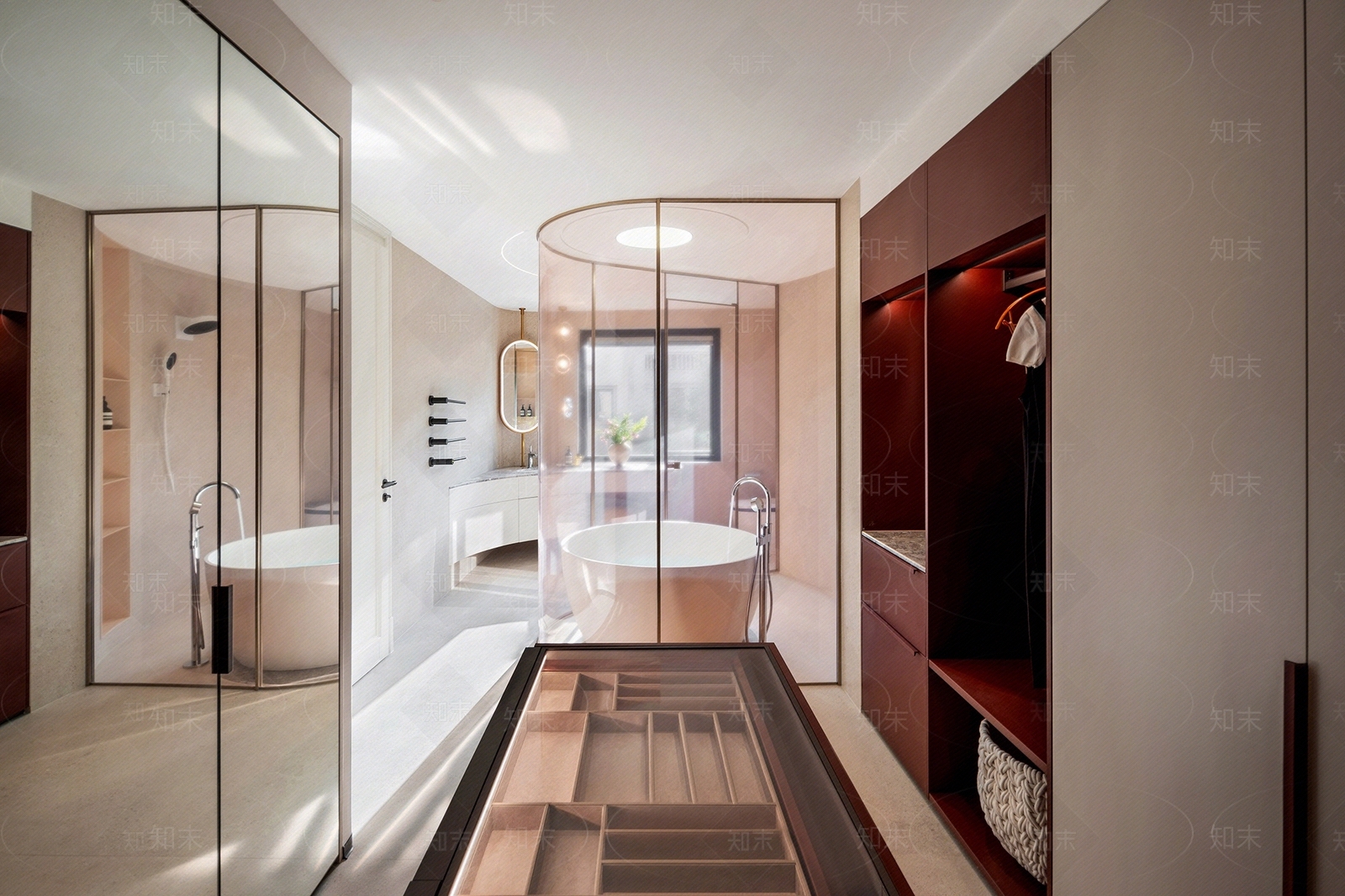 现代轻奢卫生间贴图下载【ID:1189817482】