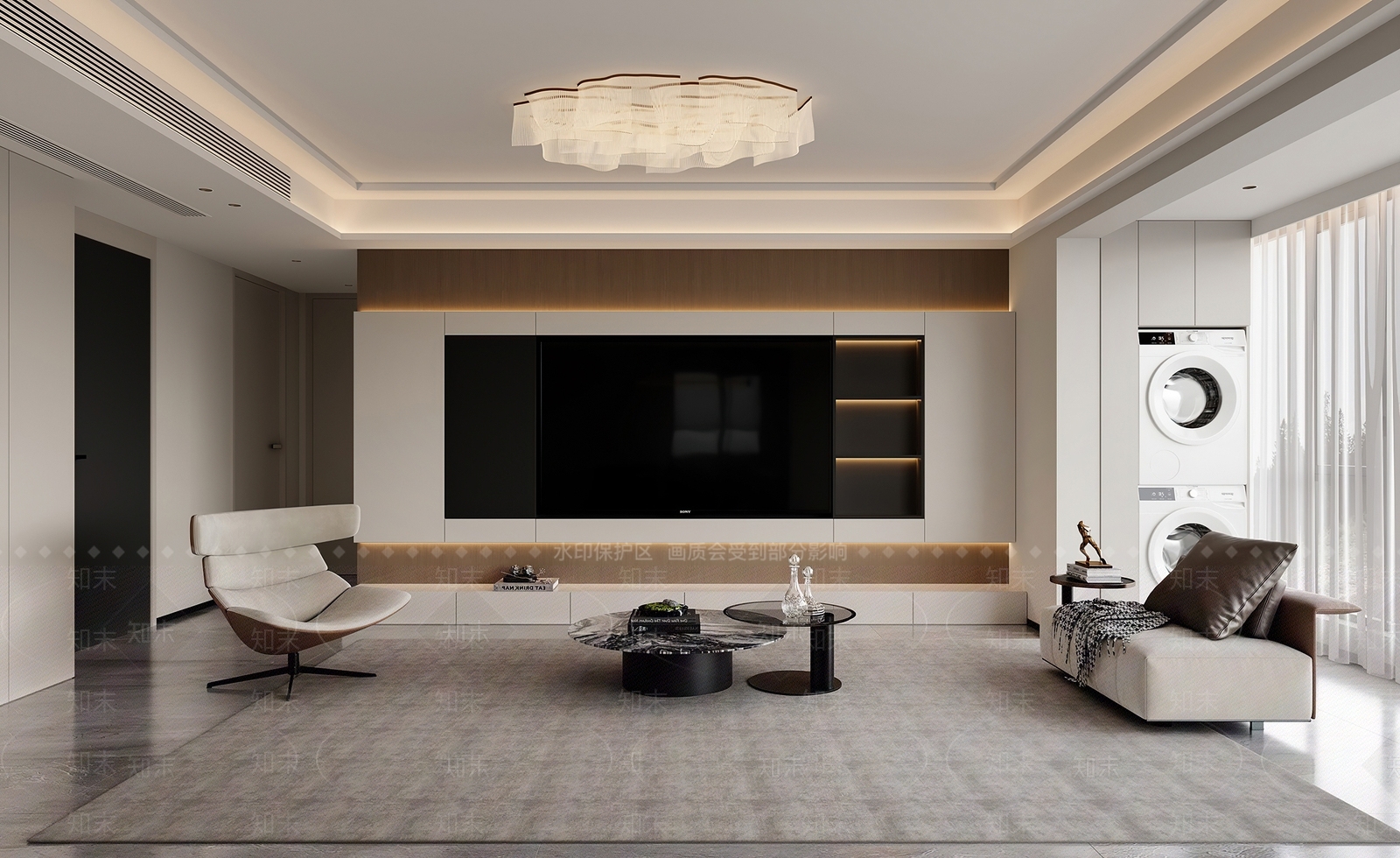 现代家居餐厅3D模型下载【ID:1221783389】