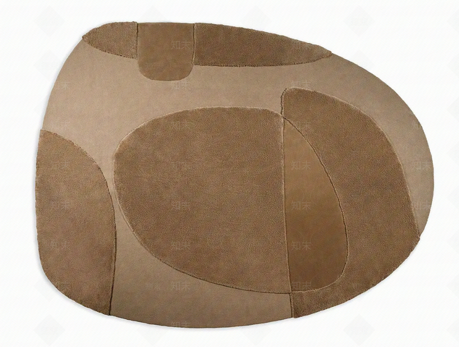 现代圆形地毯贴图下载【ID:1189832036】