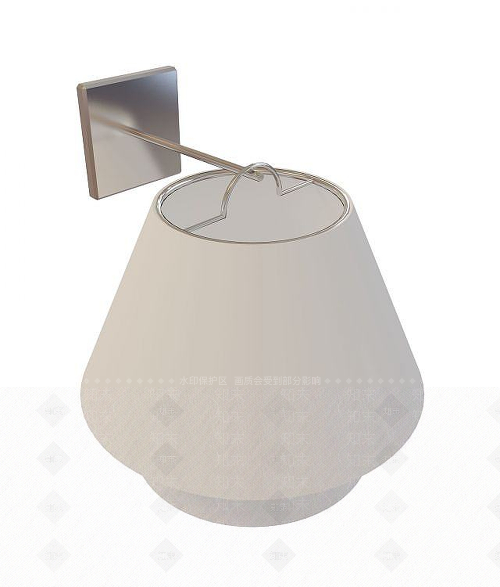 现代卧室壁灯3D模型下载【ID:1189831294】