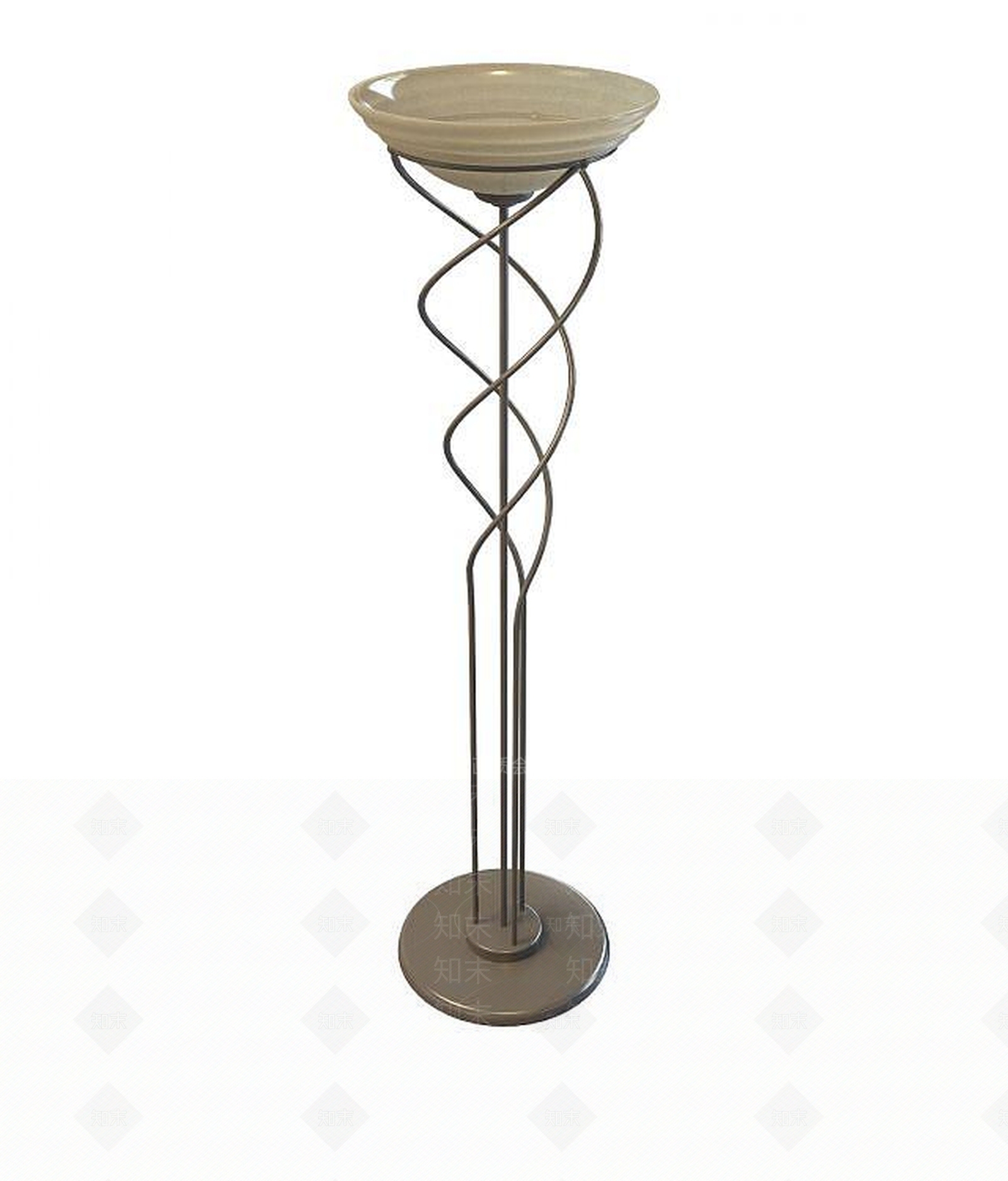 现代客厅落地灯3D模型下载【ID:1189831648】