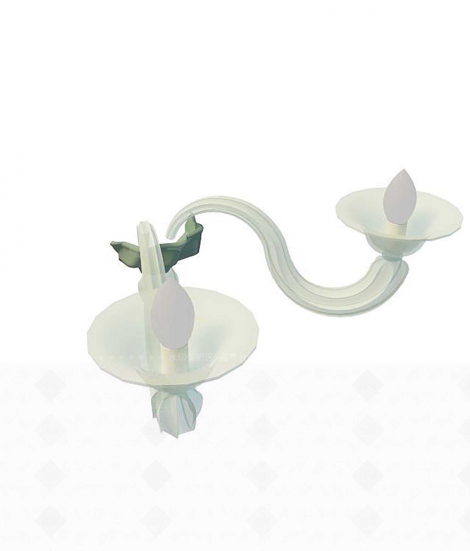 现代客厅壁灯3D模型下载【ID:1189834604】