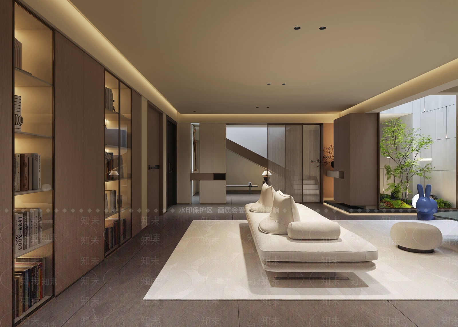 现代儿童娱乐室3D模型下载【ID:1189838123】